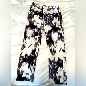 NWOT Banana Republic Black and White Pants Size 6